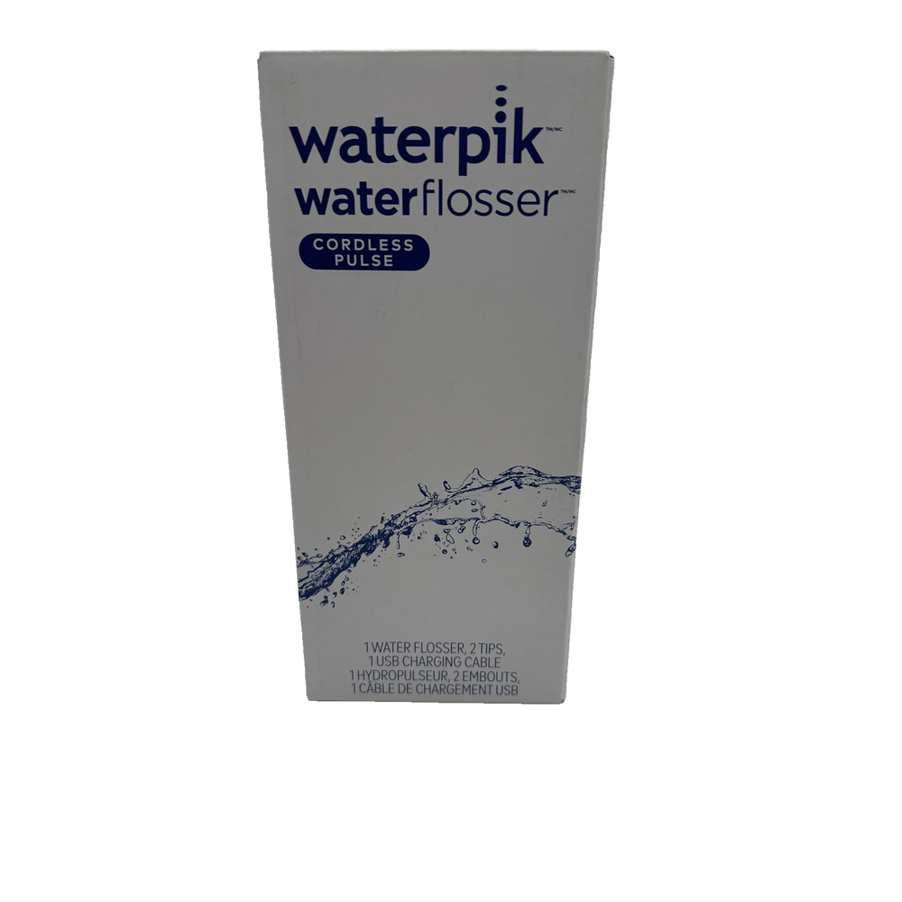 Waterpik Cordless Pulse Water Flosser WF-20CD010 USB Rechargeable New Open Box